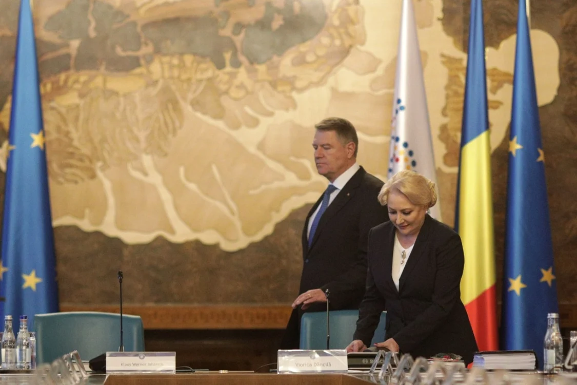 Klaus Iohannis şi Viorica Dăncilă