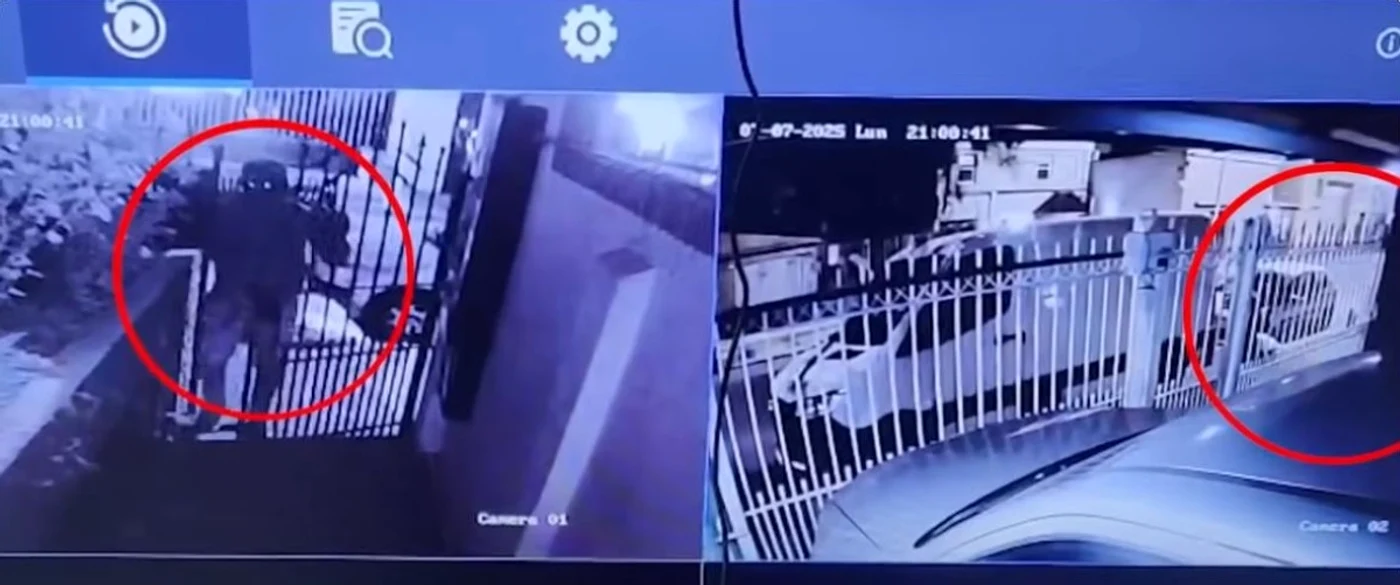 Imagini din timpul jafului, surprinse pe camerele de supraveghere. FOTO: captură video
