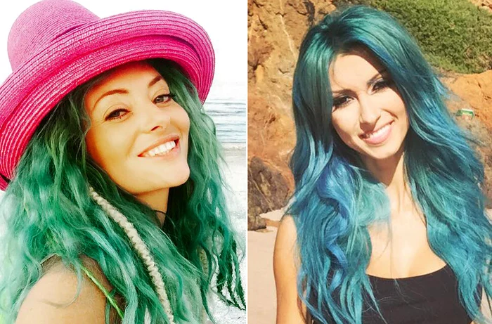 
    Cristi Pascu a explicat cum poţi ajunge la o culoare a de păr a celor două solistefoto: arhiva personală  