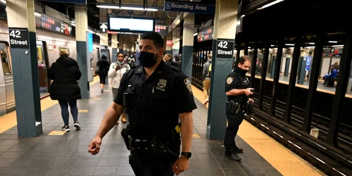 Împuşcături metrou New York - 12 apr 2022 / FOTO Profimedia