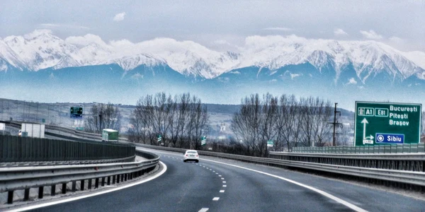 Drumul către Autostrada Sibiu Pitești care se va lega de Autostrada Sibiu Făgăraș Foto CNAIR jpg