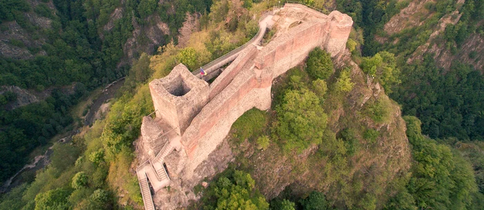 Cetatea Poenari a fost vizitată în 2020 de peste 80.000 de turiști, protrivit calculelor Consiliului Județean Argeș, care o administreazăFoto: cjarges.ro