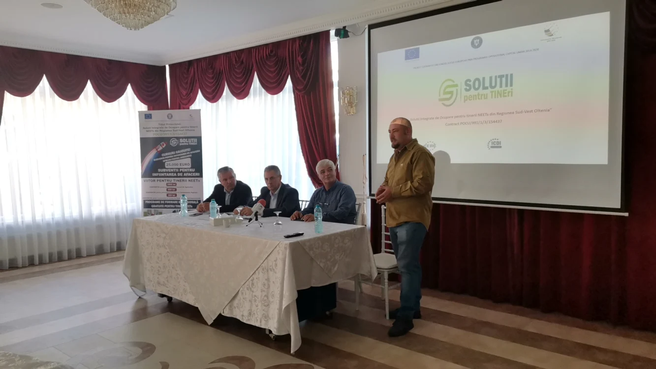 În cadrul prezentării s-au expus și câteva idei de afaceri FOTO. A.M.