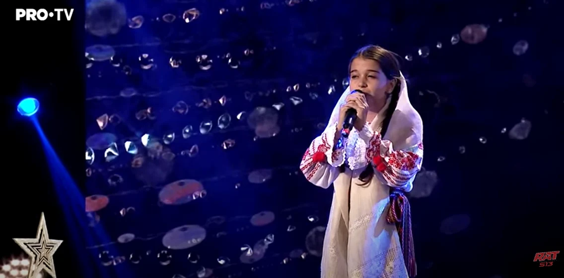 Daria Mușat, la ”Românii au talent”
