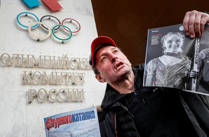 Fanii patinatoarei Kamila Valieva împart fotografii cu ea la Moscova (Foto: EPA-EFE)