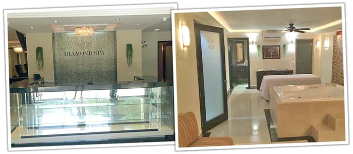 În acest centru de lux clienţii beneficiază de şedinţe de masaj şi de tratament corporal