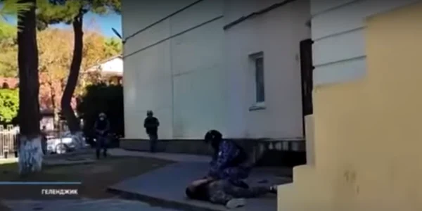 Exercițiu de luare de ostatici spontan la o școală din Rusia Foto: captură de ecran