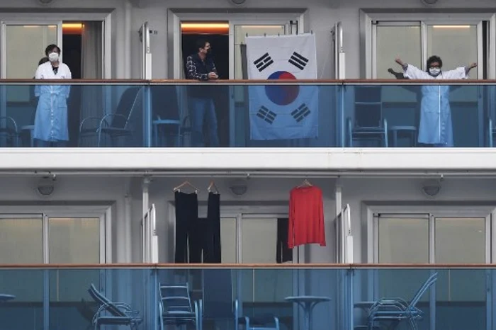 
    Pasagerii aflați pe nava de croazieră Princess Diamond se află în carantină din 4 februarie Sursa foto: EPA-EFE  