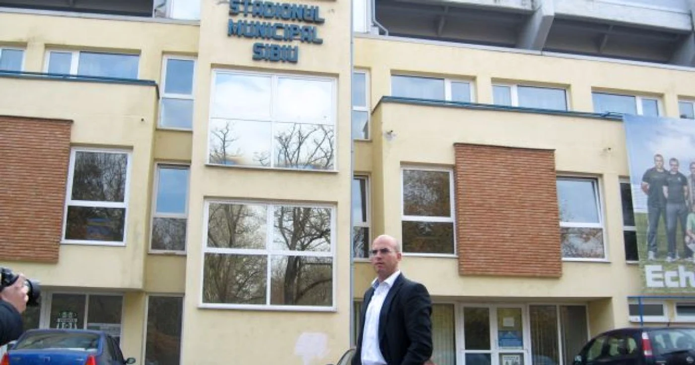 Thomas a rămas plăcut impresionat de oraş şi echipa Voinţa Sibiu