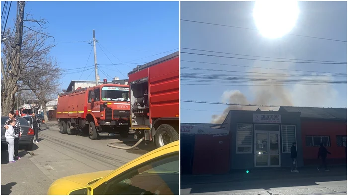 Incendiu în cartierul Giulești! Autoritățile au intervenit de urgență
