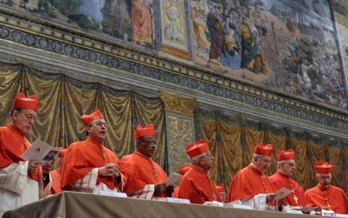 Cardinali în Capela Sixtină/FOTO:Arhiva