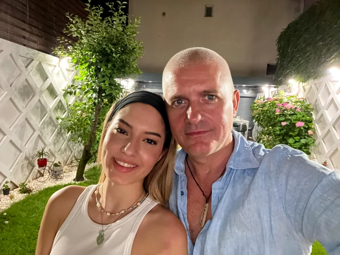 Virgil Ianțu alături de fiica sa