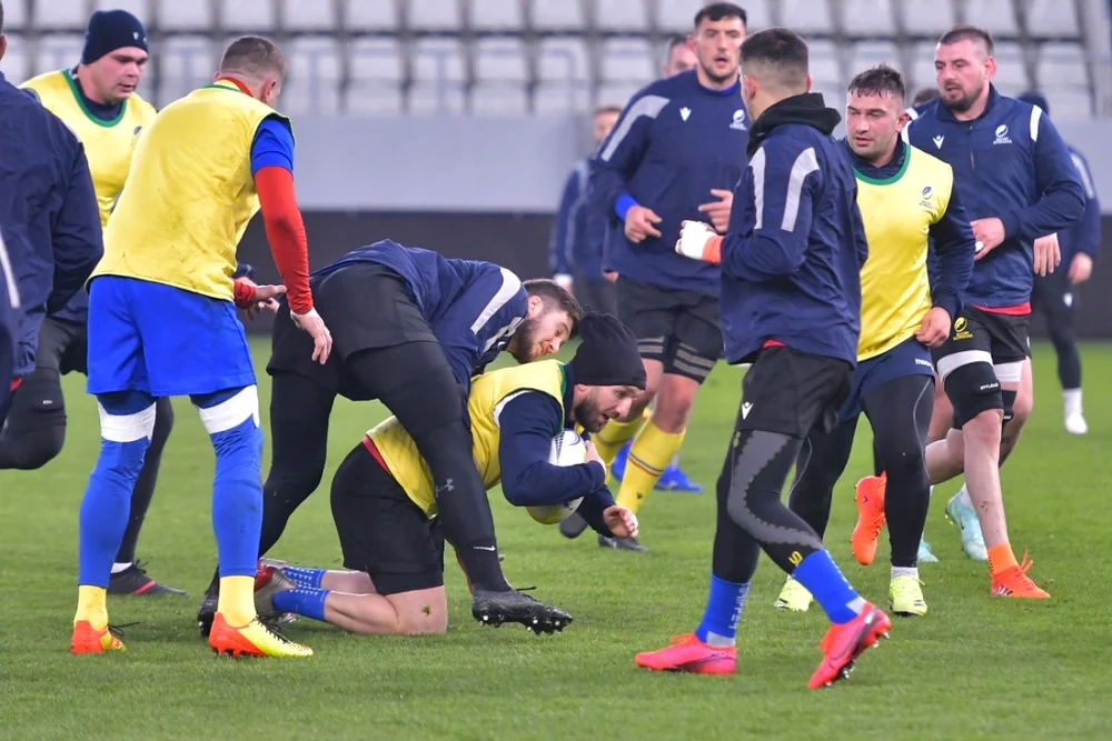 Românii s-au impus la scor în Belgia. Foto Sportpictures 