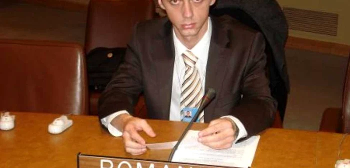 Cluj: Portret - Bogdan Covaliu reprezintă tinerii la ONU