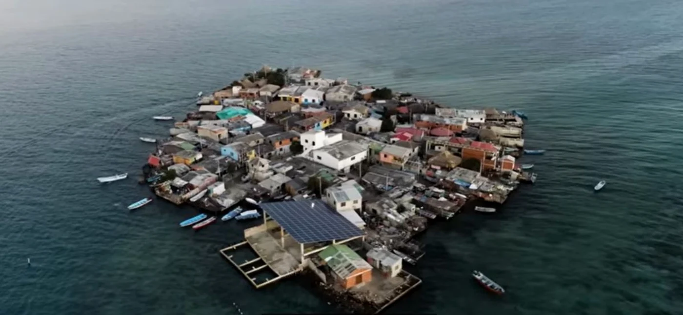 Insula Migingo, cea mai dens populată așezare din lume / Foto: Captură video