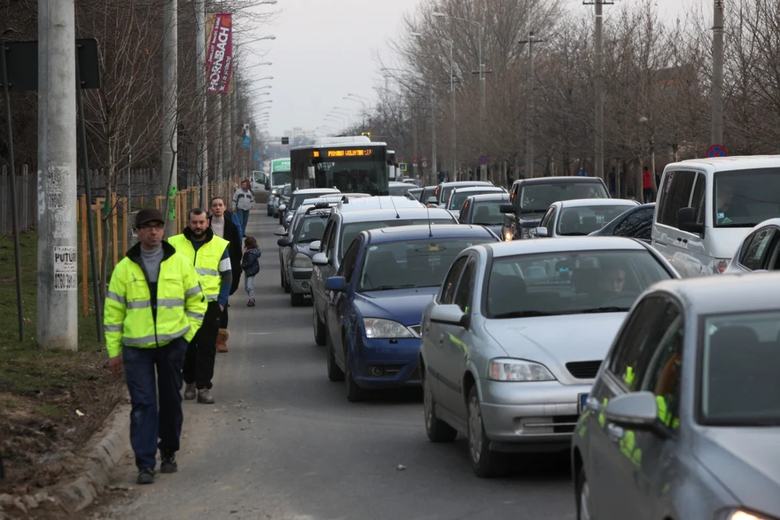 Barieră căzută - Pipera / FOTO Sever Gheorghe / 29 mar 2018