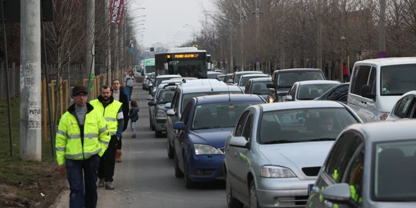 Barieră căzută - Pipera / FOTO Sever Gheorghe / 29 mar 2018