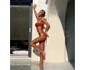 Diana Munteanu în Santorini. FOTO: Instagram