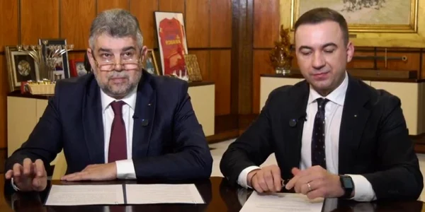 marcel ciolacu si bogdan ivan, captura video jpg