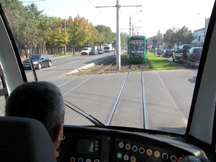 Tramvaie marca Imperio circulă în prezent la Arad. FOTO: tramclub.org