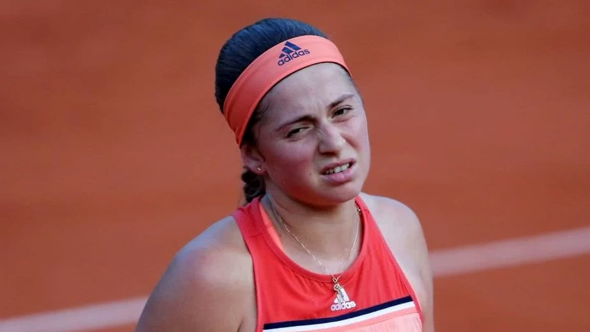 Jelena Ostapenko, o pată de culoare în lumea tenisului. Foto Getty images
