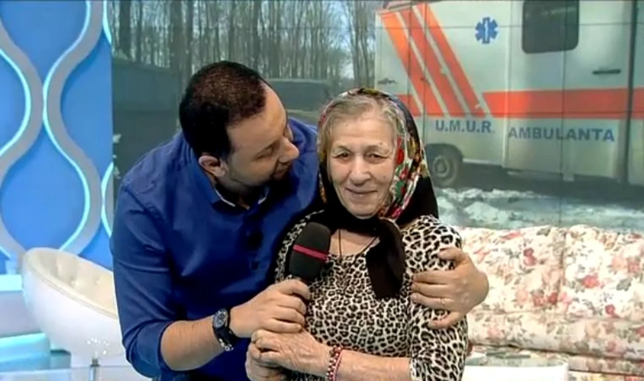 Bunica lui Ruby a fost la Cătălin Măruţă în platou