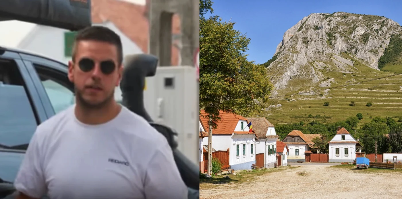 Doi turiști olandezi, fascinați de un sat din România.