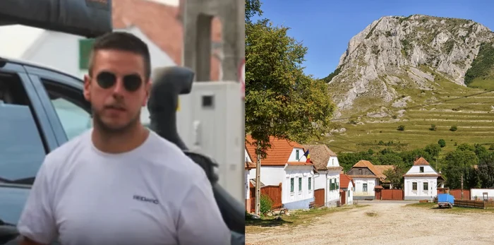 Doi turiști olandezi, fascinați de un sat din România.