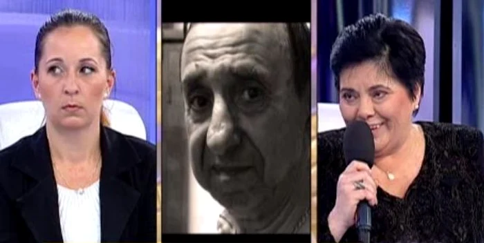 Simona Marcu şi Anca Marina, fiica şi fosta soţie a lui Nae Lăzărescu (captură Antena 1)