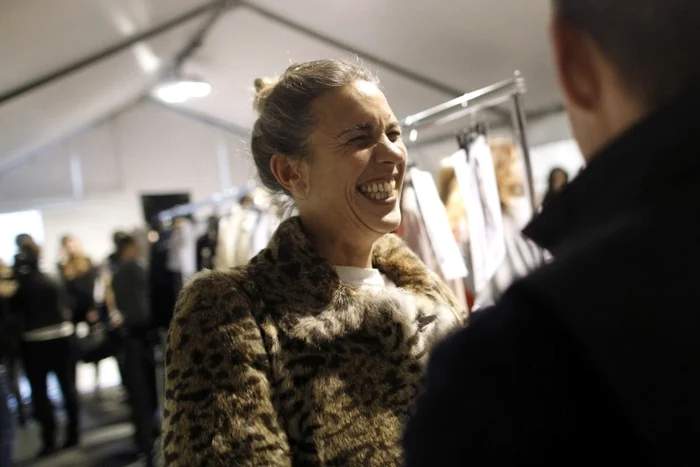 Isabel Marant, o prezenţă atipică în moda comercială de astăzi FOTO AFP