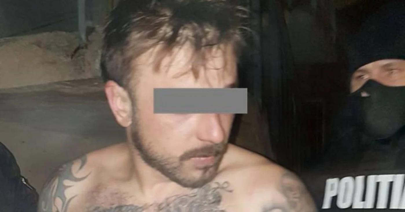 Un fost puşcăriaş eliberat condiţionat a ameninţat cu moartea doi poliţişti. FOTO IPJ Suceava