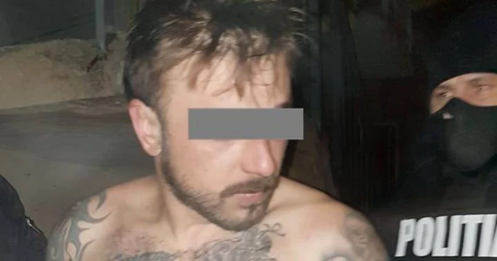 Un fost puşcăriaş eliberat condiţionat a ameninţat cu moartea doi poliţişti. FOTO IPJ Suceava