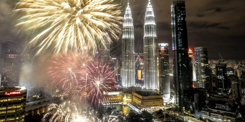 Revelion 2018 Kuala Lumpur Malaezia / FOTO EPA - EFE / Ahmad Yusni