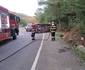 Accident la Merișor. Foto: ISU Hunedoara
