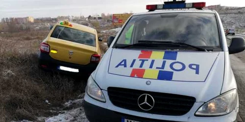 Taximetrist atacat in Tulcea FOTO tulceanoastra.ro