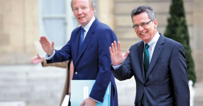 Hortefeux şi de Maiziere au blocat accesul „căruţei româneşti“ (România e reprezentată în ghidurile germane printr-o căruţă)