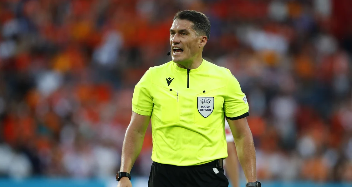 Istvan Kovacs va arbitra meciul de la Munchen. Foto Profimedia