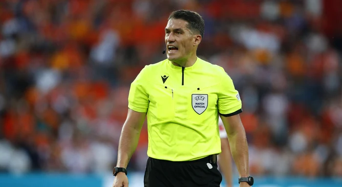 Istvan Kovacs a condus două partide la Euro 2024. Foto Getty images