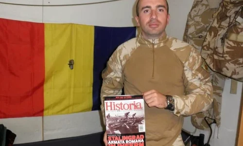 Revista Historia, citită de soldaţii români din Afganistan jpeg