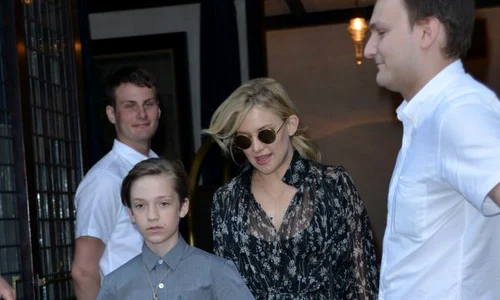 Kate Hudson and son leave hotel jpeg