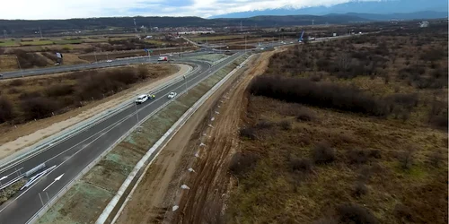 Cele mai recente imagini cu lotul I al Autostrăzii Sibiu Pitești înainte de deschidere nodul de la Șelimbăr Sursă YouTube Radu Ignat jpg