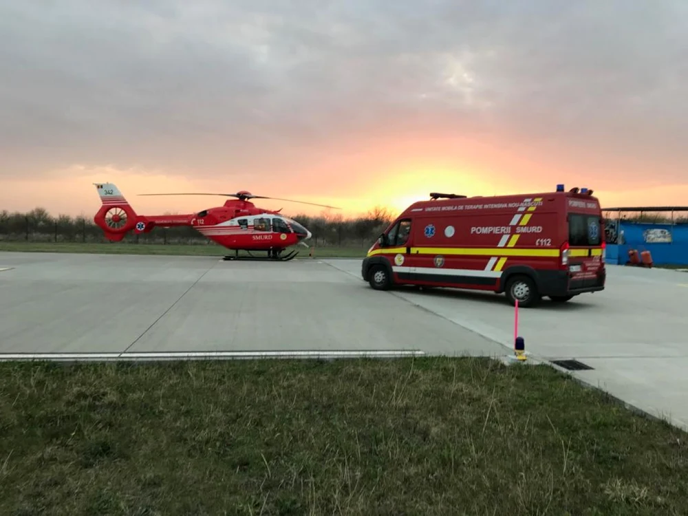 smurd elicopter salvare aerodrom