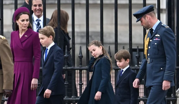 Kate Middleton, Prințul William, George, Charlotte și Louis Foto Profimedia (2) jpg