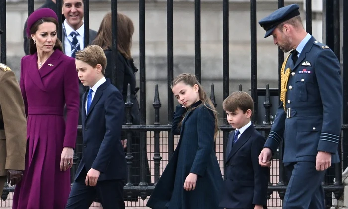 Kate Middleton, Prințul William, George, Charlotte și Louis Foto Profimedia (2) jpg