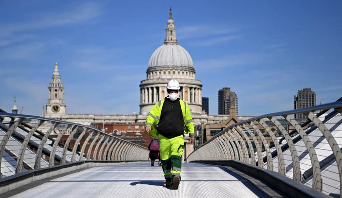 Londra în vremea coronavirusului FOTO EPA-EFE