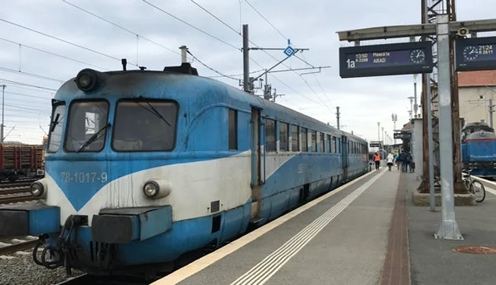 Totul s-a întâmplat în gara din Curtici FOTO Gara Curtici