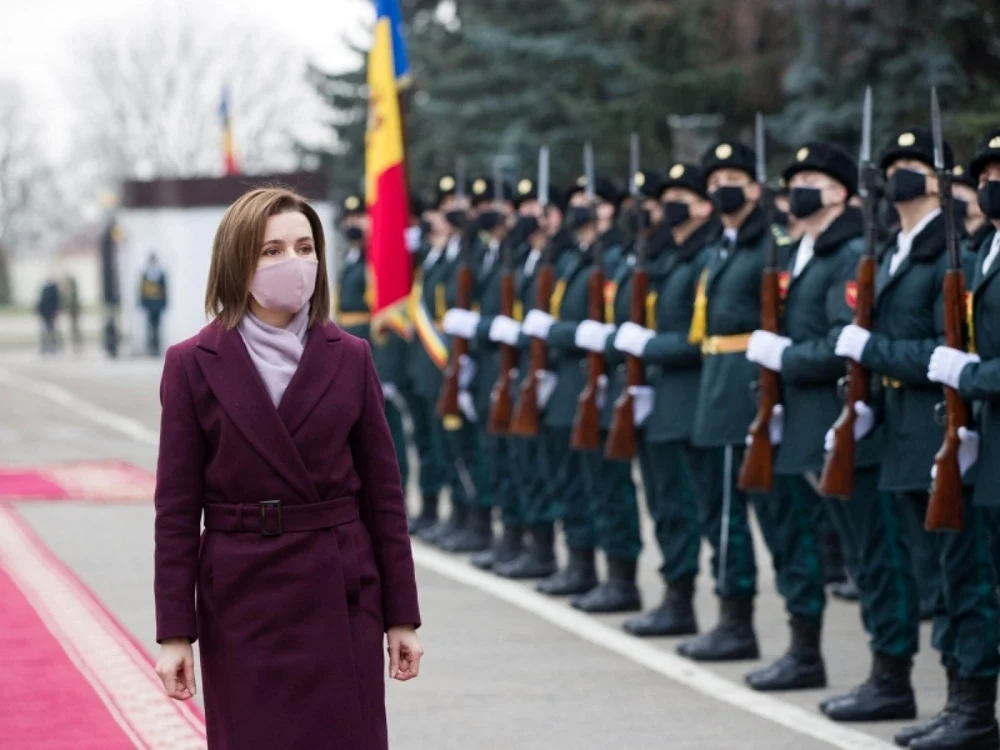 Maia Sandru, preşedintele Republicii Moldova / FOTO Arhivă