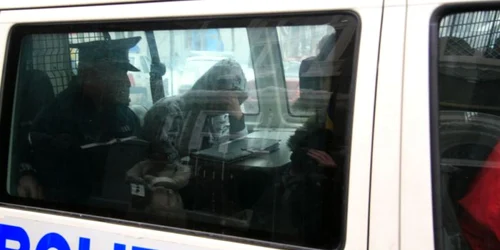 Suspecţii au fost reţinuţi de poliţişti Foto.arhivă