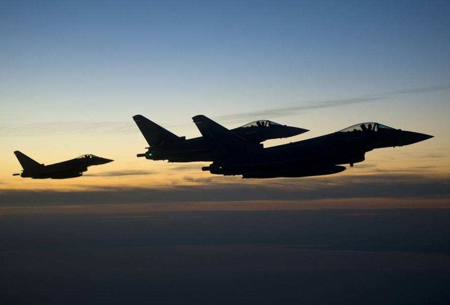 Marea Britanie este pregătită să trimită avioane de luptă Typhoon în Ucraina 