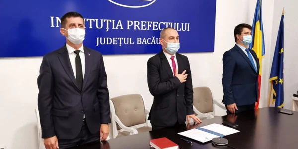 Sorin Ailenei este noul prefect de Bacău FOTO desteptarea.ro